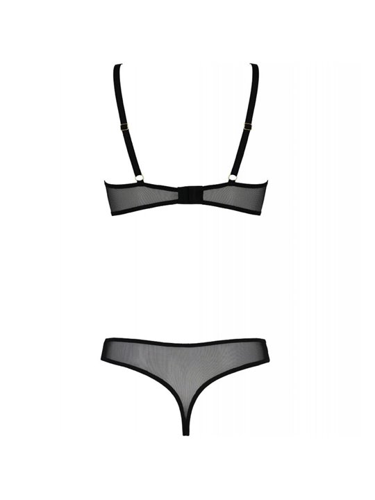 Passion Marina - Body Nero a Coppe Aperte Taglia S/M