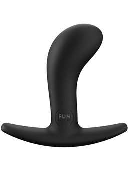 Fun Factory Bootie - Black Silicone Anal Plug Size S 7.9 cm