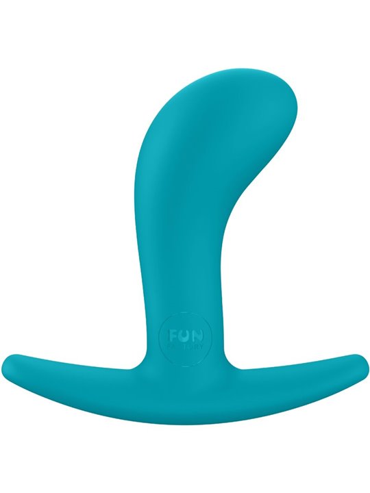 Fun Factory Bootie - Light Blue Silicone Anal Plug Size S 7.9 cm
