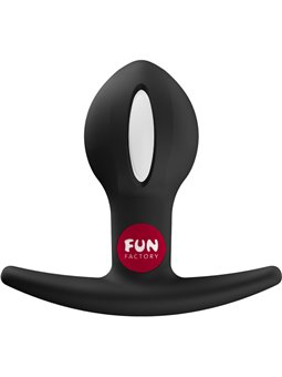 Fun Factory B-Ball Uno - Black Silicone Anal Plug with Ball 7.2 cm