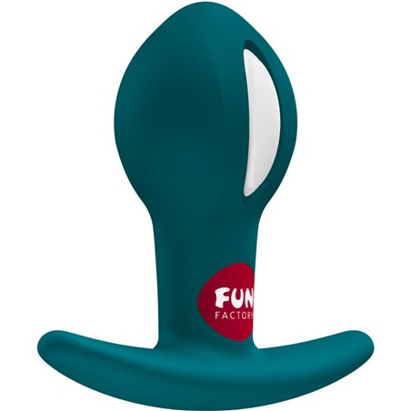 Fun Factory B-Ball Uno - Plug Anale in Silicone Verde con Sfera 7,2 Cm