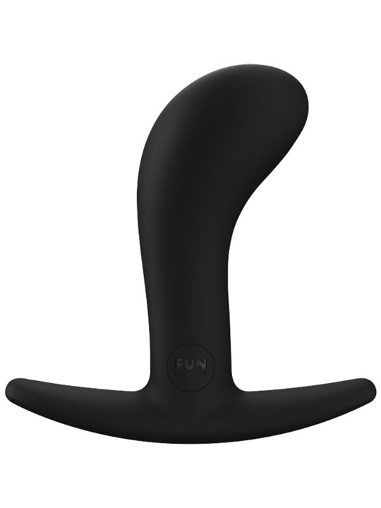 Fun Factory Bootie - Black Silicone Anal Plug Size M 9.5 cm