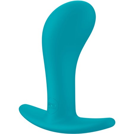 Fun Factory Bootie - Plug Anale in Silicone Azzurro Taglia M 9,5 Cm