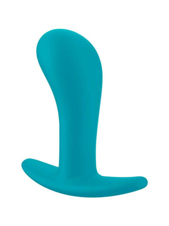 Fun Factory Bootie - Plug Anale in Silicone Azzurro Taglia M 9,5 Cm