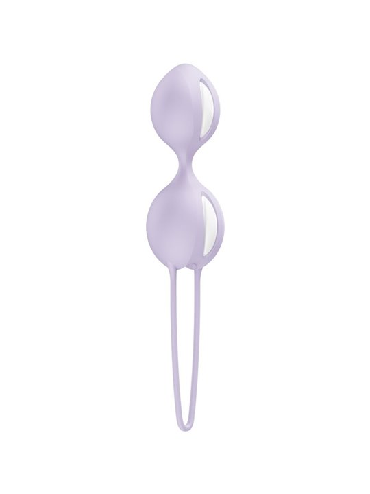 Fun Factory Smartballs Duo - Palle di Kegel in Silicone Viola 70 Grammi