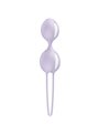 Fun Factory Smartballs Duo - Palle di Kegel in Silicone Viola 70 Grammi