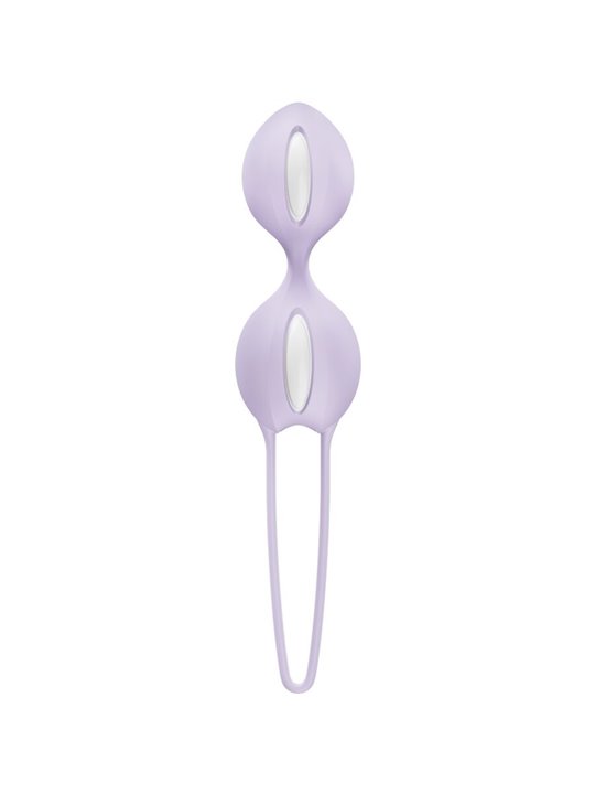 Fun Factory Smartballs Duo - Palle di Kegel in Silicone Viola 70 Grammi