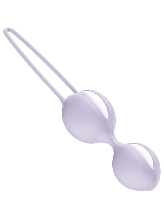Fun Factory Smartballs Duo - Palle di Kegel in Silicone Viola 70 Grammi