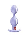Fun Factory B-Balls Duo - Purple Silicone Anal Plug with Balls 13 cm