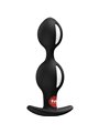 Fun Factory B-Balls Duo - Plug Anale in Silicone Nero con Sfere 13 Cm