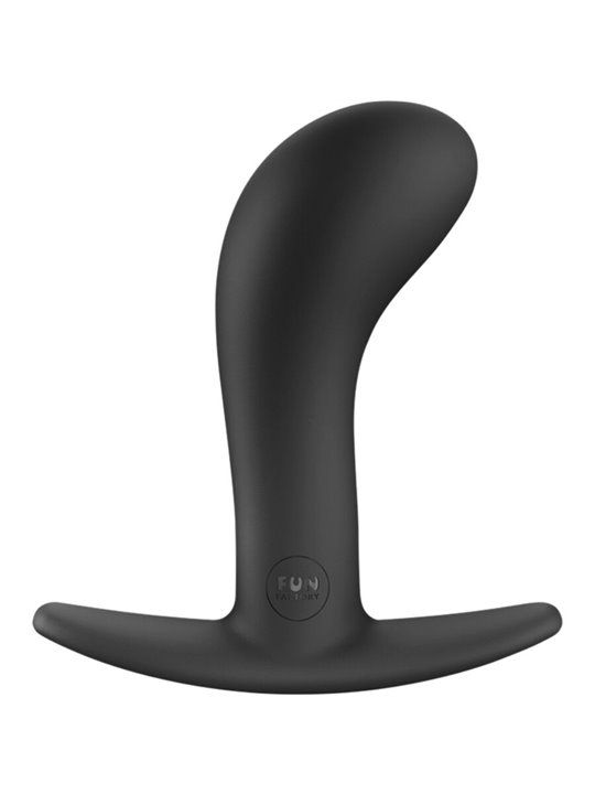 Fun Factory Bootie - Black Silicone Anal Plug Size L 10.9 cm