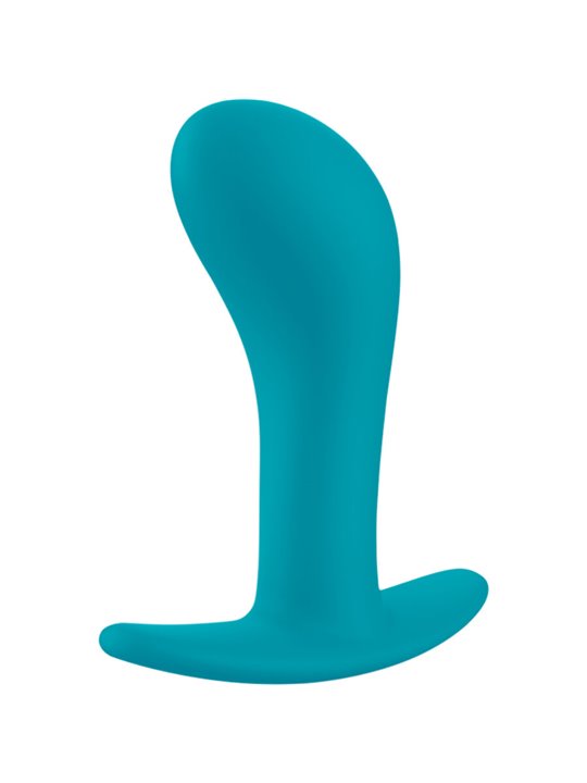 Fun Factory Bootie - Light Blue Silicone Anal Plug Size L 10.9 cm