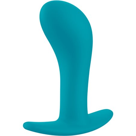 Fun Factory Bootie - Light Blue Silicone Anal Plug Size L 10.9 cm