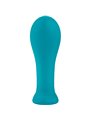 Fun Factory Bootie - Plug Anale in Silicone Azzurro Taglia L 10,9 Cm