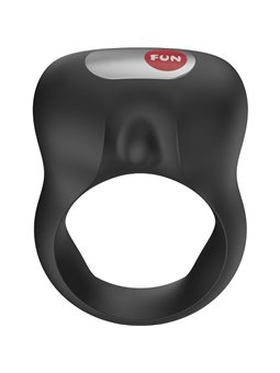 Fun Factory Steady - Anello Fallico Vibrante in Silicone Nero