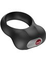 Fun Factory Steady - Anello Fallico Vibrante in Silicone Nero