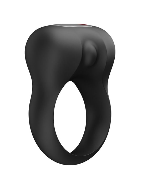 Fun Factory Steady - Black Silicone Vibrating Cock Ring