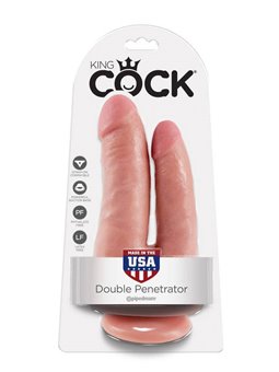 King Cock - Fallo Doppio Relalistico per Doppia Penetrazione Double Double Penetration Flesh