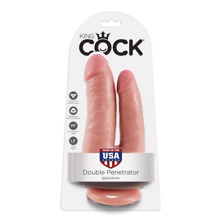 King Cock - Fallo Doppio Relalistico per Doppia Penetrazione Double Double Penetration Flesh