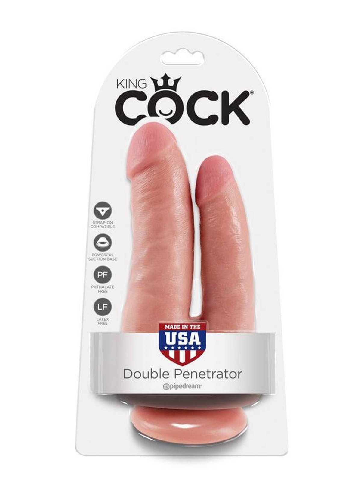 King Cock - Fallo Doppio Relalistico per Doppia Penetrazione Double Double Penetration Flesh