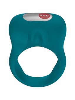Fun Factory Steady - Green Silicone Vibrating Cock Ring