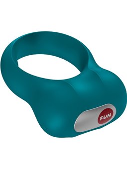 Fun Factory Steady - Green Silicone Vibrating Cock Ring