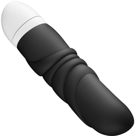 Fun Factory Jam - Vibratore Doppia Stimolazione in Silicone Nero