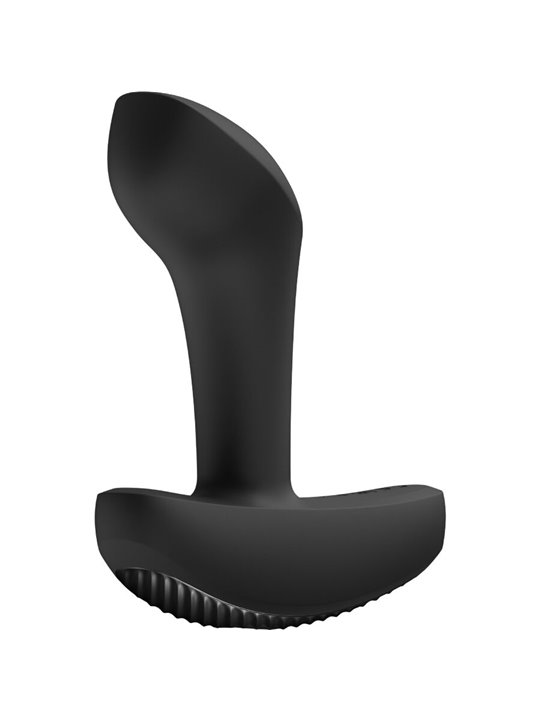 Fun Factory Bootie Vibe - Black Silicone Anal Vibrator 9.6 cm