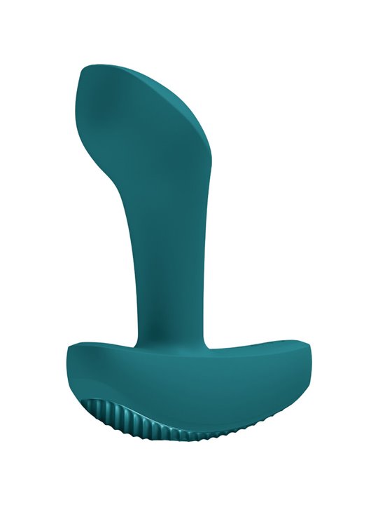 Fun Factory Bootie Vibe - Green Silicone Anal Vibrator 9.6 cm