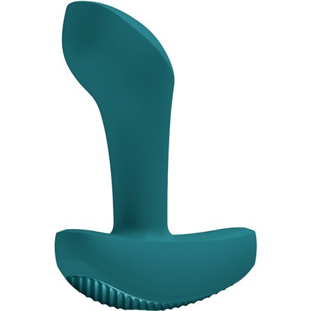 Fun Factory Bootie Vibe - Green Silicone Anal Vibrator 9.6 cm