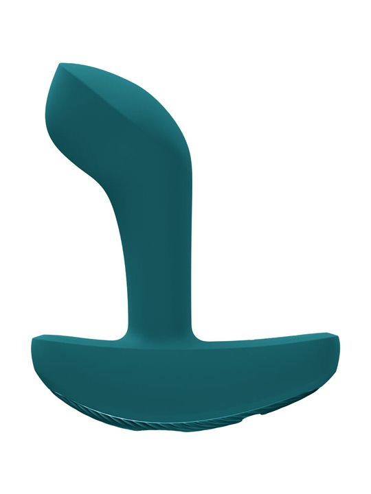 Fun Factory Bootie Vibe - Green Silicone Anal Vibrator 9.6 cm