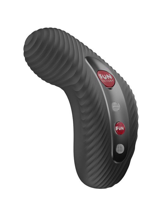 Fun Factory Laya III - Vibratore Clitorideo in Silicone Nero 7 Vel.