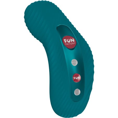 Fun Factory Laya III - Green Silicone Clitoral Vibrator 7 Speeds