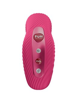 Fun Factory Laya III - Vibratore Clitorideo in Silicone Fucsia 7 Vel.