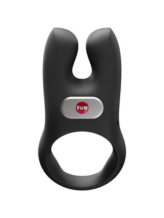 Fun Factory Nos Classic - Black Silicone Vibrating Cock Ring