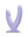 Fun Factory Ryde - Doppio Dildo in Silicone Viola con Ventosa
