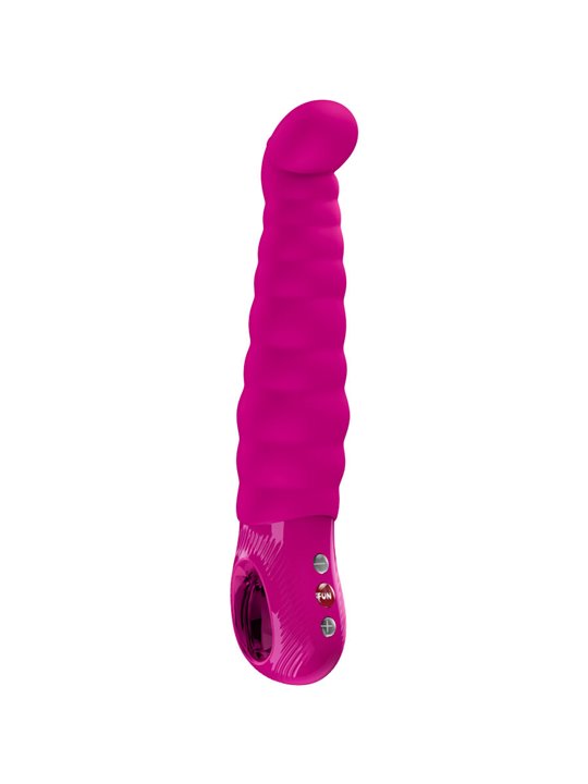 Fun Factory Patchy Paul - Vibratore Punto G in Silicone Fucsia 23 Cm