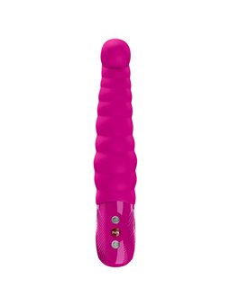 Fun Factory Patchy Paul - Vibratore Punto G in Silicone Fucsia 23 Cm