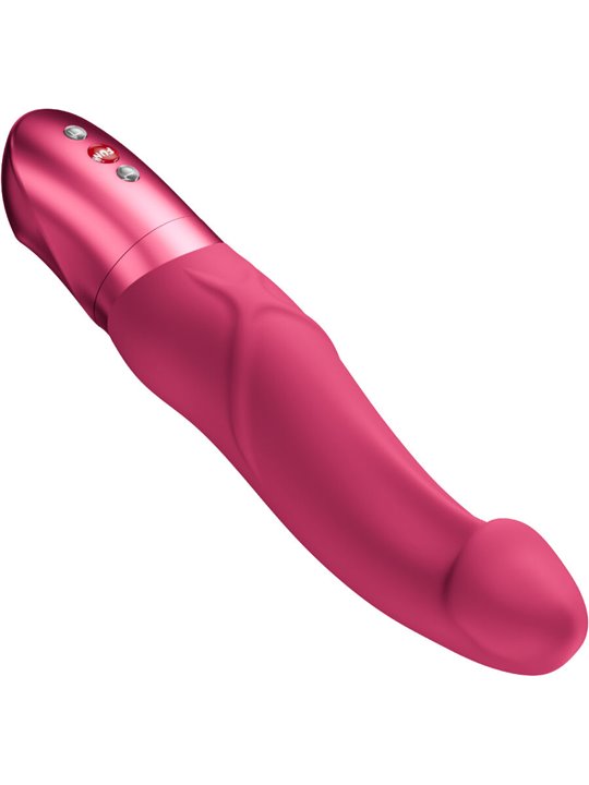 Fun Factory Mr. Boss - Vibratore Punto G in Silicone Rosso 21 Cm