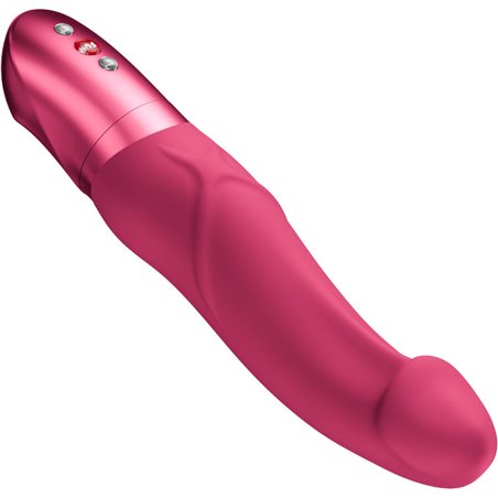 Fun Factory Mr. Boss - Vibratore Punto G in Silicone Rosso 21 Cm