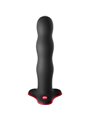 Fun Factory Bouncer - Dildo in Silicone Nero con Ventosa 18 Cm