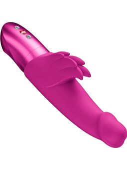 Fun Factory Wicked Angel - Vibratore Rabbit in Silicone Fucsia 9,5 Cm