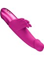 Fun Factory Wicked Angel - Vibratore Rabbit in Silicone Fucsia 9,5 Cm