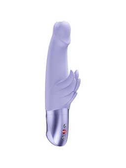 Fun Factory Wicked Angel - Vibratore Rabbit in Silicone Viola 9,5 Cm