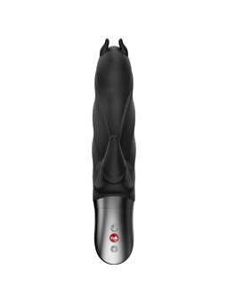 Fun Factory Darling Devil - Vibratore Rabbit in Silicone Nero 20 Cm