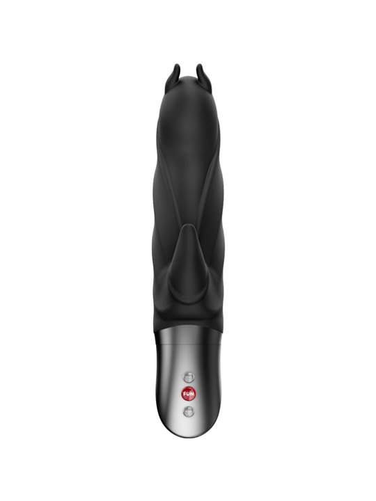 Fun Factory Darling Devil - Vibratore Rabbit in Silicone Nero 20 Cm