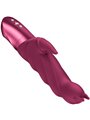 Fun Factory Darling Devil - Vibratore Rabbit in Silicone Rosso 20 Cm