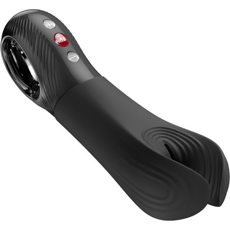 Fun Factory Manta - Black Silicone Clitoral and Penis Multivibrator