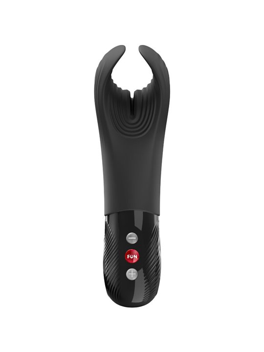 Fun Factory Manta - Black Silicone Clitoral and Penis Multivibrator