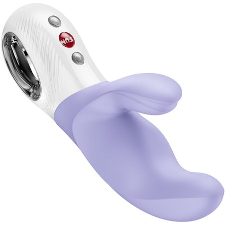 Fun Factory Miss Bi - Vibratore Rabbit in Silicone Viola 17 Cm